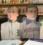 Ty Cobb & Honus Wagner T206 Wooden Portraits