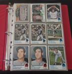 234 Vintage California Angels Baseball Cards Lot