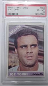 1966 O-Pee-Chee Joe Torre Card PSA 6