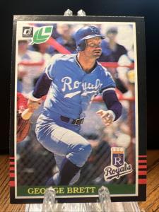 George Brett 1985 Donruss Leaf Card 176