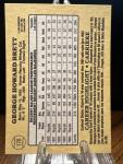 George Brett 1985 Donruss Leaf Card 176