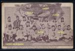 1907 F.P. Burke Tigers Postcard Ty Cobb & HOF