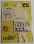 2003 Fleer EX Jason Giambi Yankees Essential Credentials