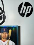 2021 Topps Chrome Johnny Damon Autograph Aqua Card