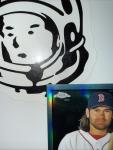2021 Topps Chrome Johnny Damon Autograph Aqua Card