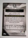 Carlos Rodon Blue Refractor Rookie Auto Card
