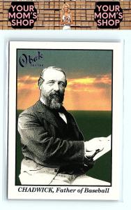 2009 TRISTAR Obak Henry Chadwick HOF Card