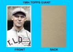 George Sisler 1964 Custom Art Card - St. Louis Browns