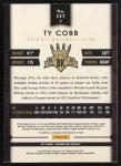 2015 Panini Diamond Kings Ty Cobb Card #137