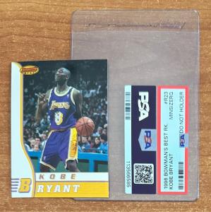 1996 Bowman's Best Kobe Bryant Rookie Card