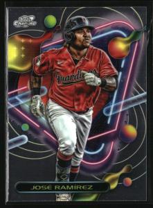 2023 Topps Cosmic Chrome Jose Ramirez Card