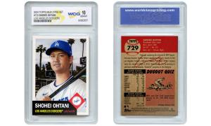 2024 Topps MLB Shohei Ohtani Card GEM MT 10