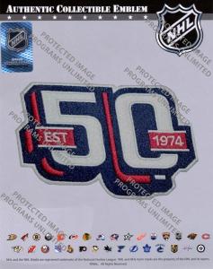 2024 Washington Capitals 50th Anniversary Jersey Patch