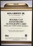 2025 Finest Ken Griffey Jr. RC Auto #/50