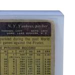 Whitey Ford 1961 Topps Baseball Card Yankees