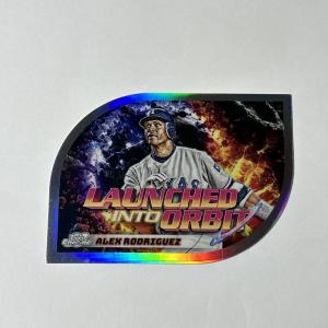 2024 Topps Cosmic Chrome Alex Rodriguez Orbit Card
