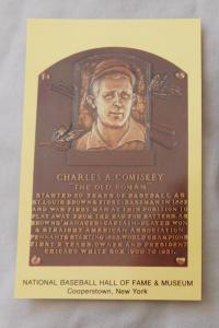 Cooperstown Hall of Fame Yellow Postcard - A-M