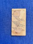 1908 E102 Eddie Collins Baseball Card