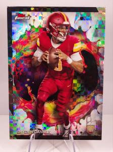 2024 Topps Finest Jayden Daniels Checkerboard Refractor