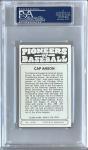 1975 Fleer Cap Anson Hall of Fame Card
