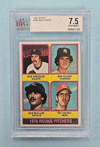 1976 Topps Ron Guidry Rookie Card #599