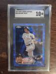 2023 Topps Chrome Sapphire Anthony Volpe Rookie Card