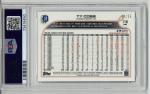 2022 Topps Gilded Ty Cobb Raywave Gold /25