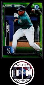 2016 Bowman Chrome Robinson Cano Green Refractor