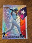 1997 Bowman's Best Bernie Williams Refractor Card