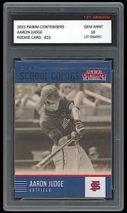 Aaron Judge 2015 Panini Contenders Rookie Card 10