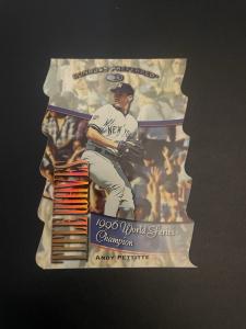 Andy Pettitte 1998 Donruss Title Waves Card