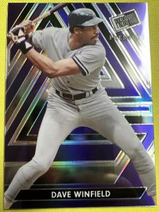 2024 Leaf Dave Winfield Purple 1/4 Yankees Card