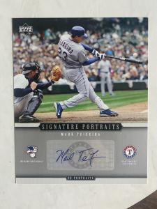Mark Teixeira 2005 Upper Deck Autographed 8x10