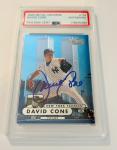 David Cone Autographed 1998 Yankees Metal Card