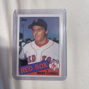 1985 Topps Roger Clemens Rookie Card #181
