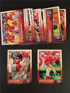 2015 Topps Washington Nationals Team Set - 34 Cards