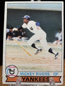 1979 Topps Mickey Rivers Baseball Card #60