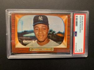 1955 Bowman Elston Howard Rookie Card #68 Yankees