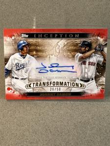 2024 Topps Inception Johnny Damon Auto #/50
