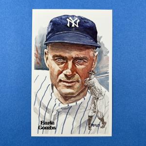 Earle Combs HOF Postcard #116 - Yankees