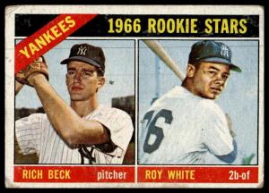 1966 Topps #234 Yankees Rookie Stars Card