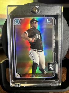 2015 Bowman Chrome Carlos Rodon Black Refractor