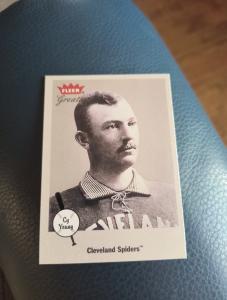 2002 Fleer Greats CY Young #4 Card