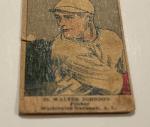 1923 Walter Johnson W515-1 Washington Card #38