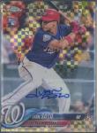2018 Topps Chrome Juan Soto Autograph X-Fractor