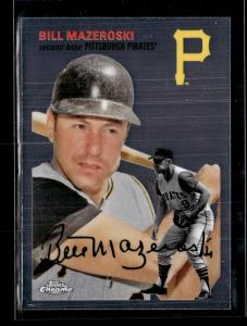 2023 Topps Chrome Bill Mazeroski Pirates Card Lot