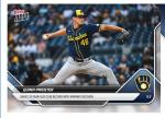 Quinn Priester Brewers 2025 MLB Topps NOW Card