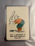 Babe Ruth 1935 Whitman Party Stunts Baseball Card