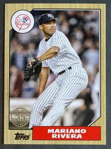 2022 Topps Update Mariano Rivera 35th Anniversary Card