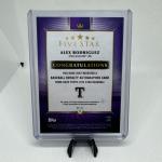 2023 Topps Five Star ALEX RODRIGUEZ Gold Auto